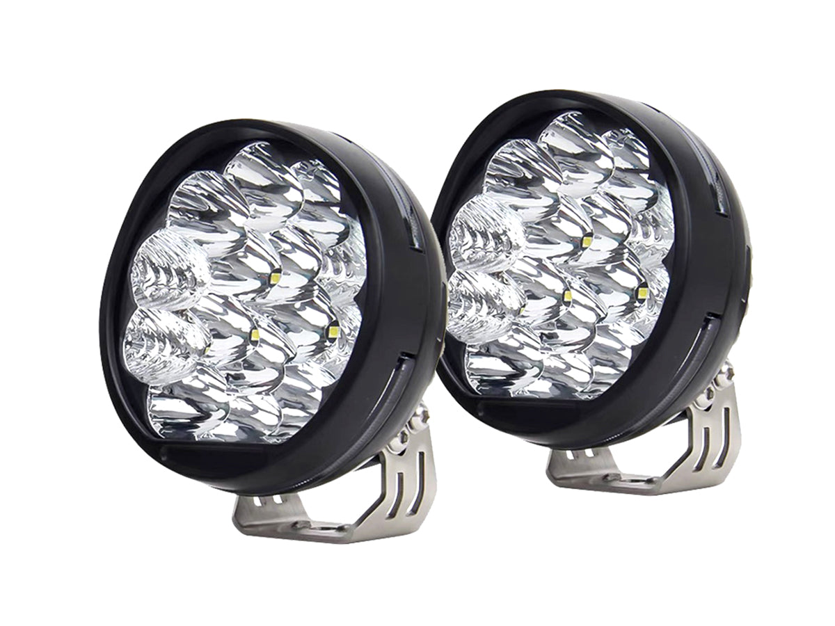 TF7704 TERRAFIRMA 5" High Intensity LED DRIVING / SPOT LIGHTS 5500LM (PAIR)