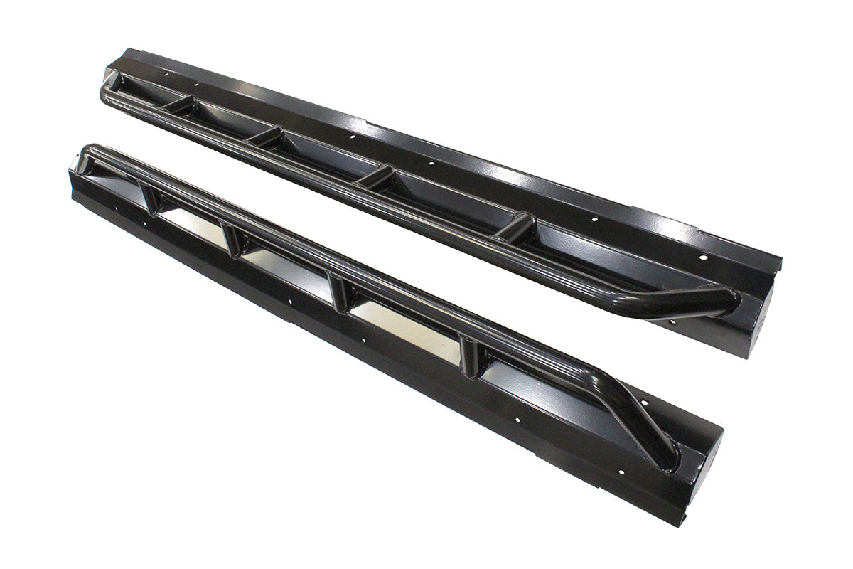 TF818HD TERRAFIRMA HEAVY DUTY ROCK SLIDERS - WITH TREE BARS D3/D4