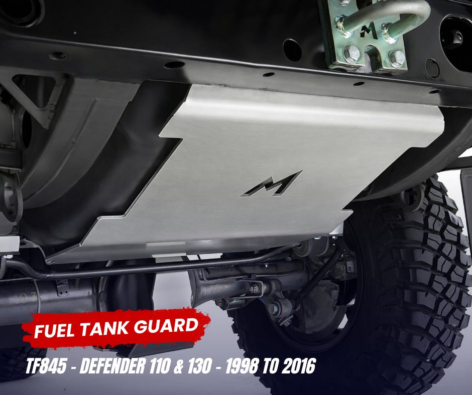TF845 TERRAFIRMA ALLOY FUEL TANK GUARD 110/130 1998 to 2016