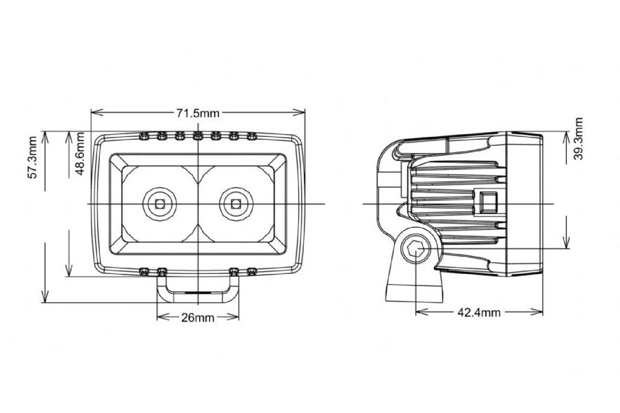 WDD0047 WILDERNESS LIGHTING COMPACT 2 - SCENE BEAM PATTERN