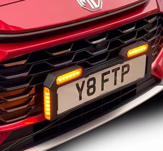 WDD667 Wilderness Lighting Hazard Number Plate Warning Lights
