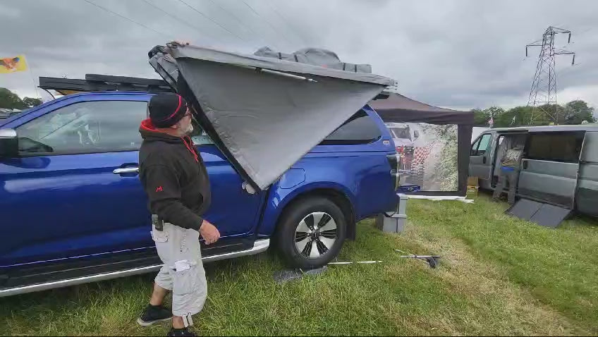 TF1704LED TERRAFIRMA 2.5M 270 DEG TERRADACTYL AWNING WITH LED LIGHTING