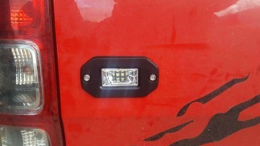 WDD0043F WILDERNESS LIGHTING COMPACT 2 - Flush Mount Flood beam Pattern