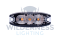 TF7026 WDD0085 WILDERNESS LIGHTING HAZARD 3 AMBER WARNING LIGHT