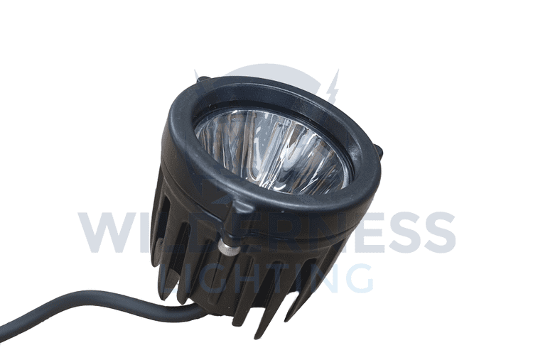 TF712 WILDERNESS LIGHTING PAIR OF 10W 800LM SPOT LED LIGHTS - LED