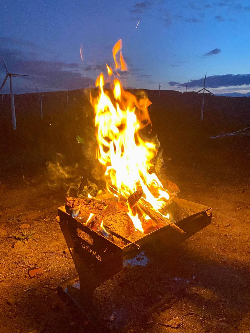 TF1730 STAINLESS STEEL FIRE PIT BBQ + CARRY BAG