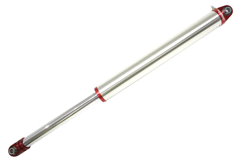 Air shock, mono tube high pressure adjustable nitrogen charged.